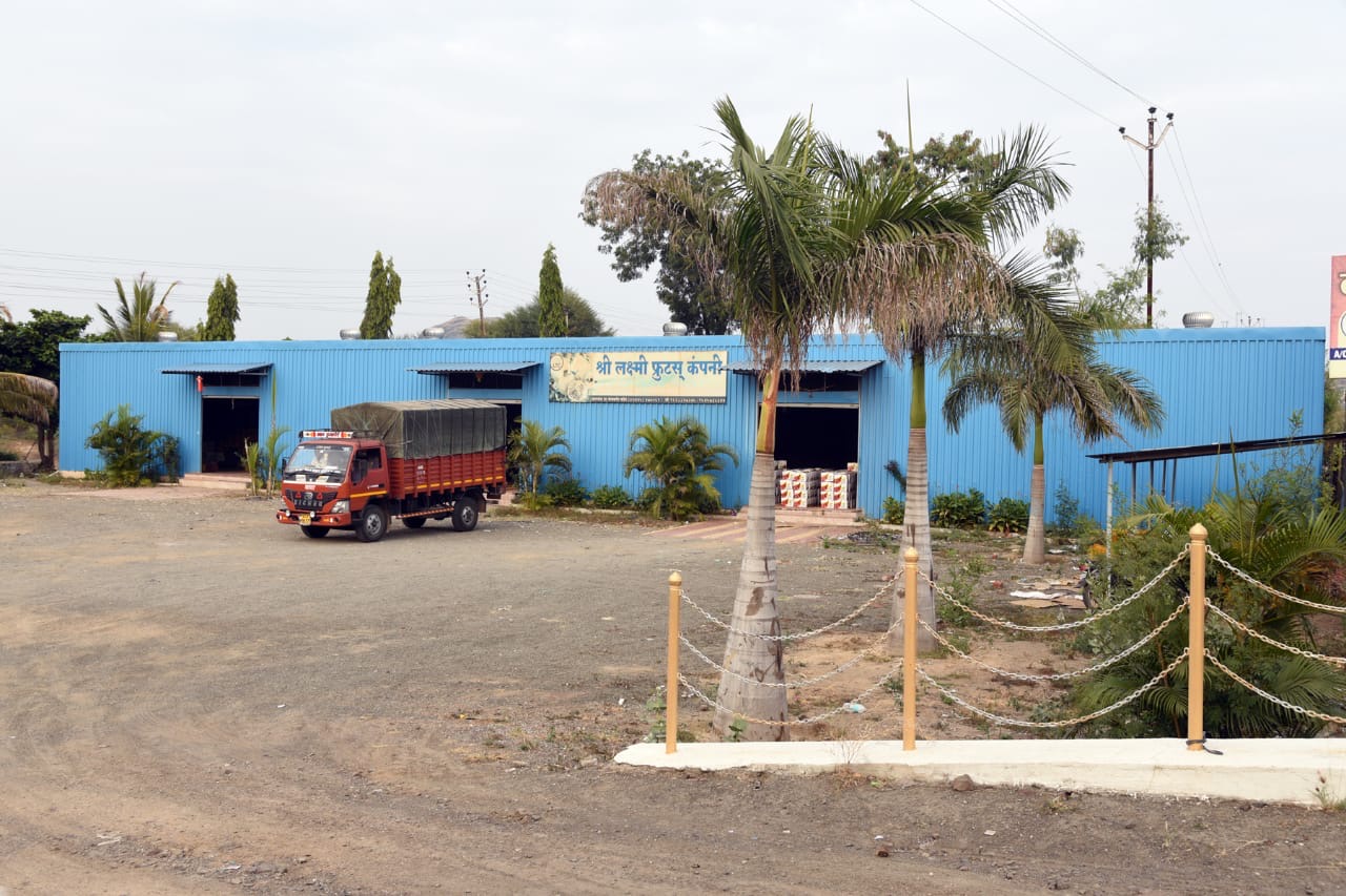 Laxmi Agro Exports packhouse facility in Sangamner